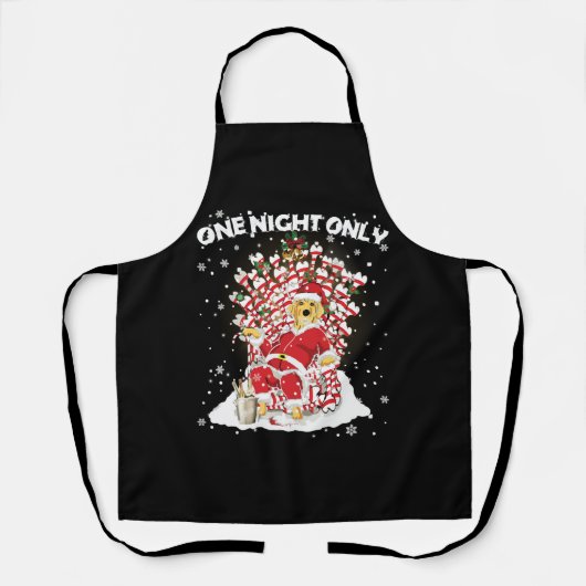 Labrador Lovers Christmas Dog Funny T Shirt Schürze (Vorderseite)