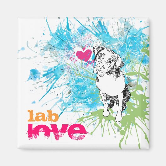 Labrador Magnet (Vorne)