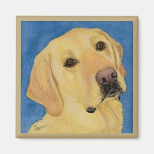 Labrador-Magnet - "Fluss " Magnet