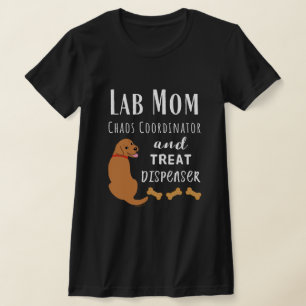 Labrador Mama Chaos Koordinator Fox Red Labrador T-Shirt