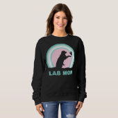 Labrador-Mama für Labrador Sweatshirt (Vorne ganz)