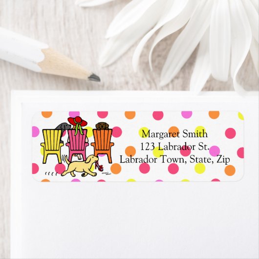 Labrador-Mama in Poolside (Insitu)