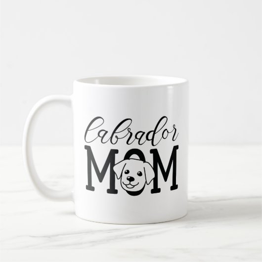 Labrador-Mama Kaffeetasse (Links)