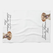 Labrador-Mama-Küchen-Tuch Handtuch (Horizontal)