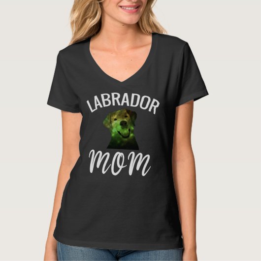 Labrador Mama Labrador Mama T-Shirt (Vorderseite)