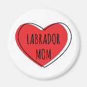 Labrador-Mama Magnet (Vorne)