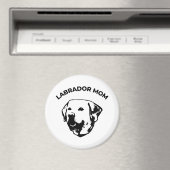 Labrador-Mama Magnet (In Situ (Geschirrspüler))