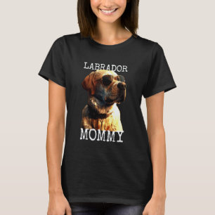Labrador-Mama Mutter Müttertag Labrador Re T-Shirt