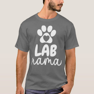 Labrador Mama Paw T-Shirt