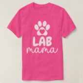 Labrador Mama Paw T-Shirt (Design vorne)