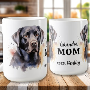 Labrador MAMA Personalisiert Dog Lover Black Lab Kaffeetasse