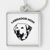 Labrador-Mama Schlüsselanhänger (Vorne)