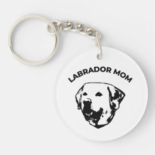 Labrador-Mama Schlüsselanhänger