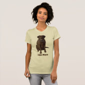 Labrador Mama Schokolade Labrador Retriever T-Shirt (Vorne ganz)