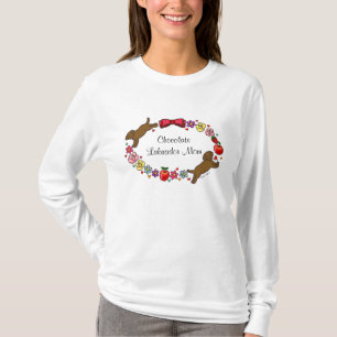LABRADOR-MAMA (Schokoladen-Labrador) T-Shirt