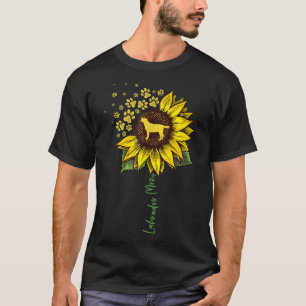 Labrador Mama Sonnenblume Labrador Retriever Dog M T-Shirt