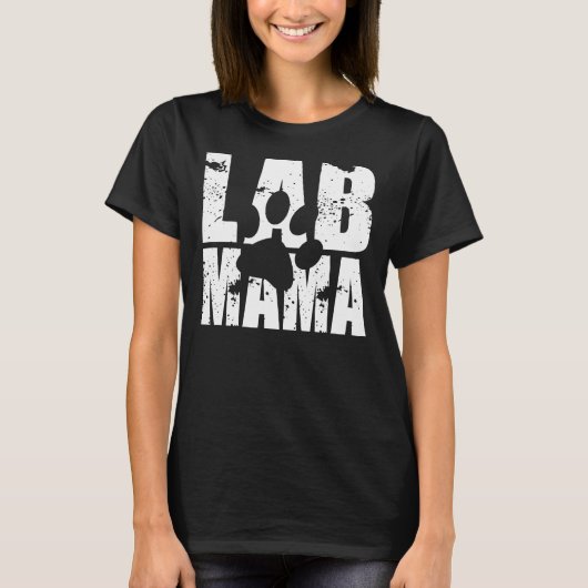 Labrador Mama T-Shirt (Vorderseite)