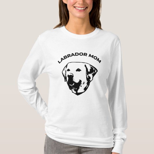 Labrador Mama T - Shirt (Vorderseite)
