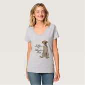 Labrador-Mama-T - Shirt (Vorderseite Vollansicht)