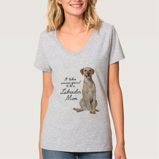 Labrador-Mama-T - Shirt (Vorderseite)