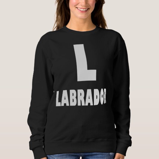 Labrador Mama T Sweatshirt (Vorderseite)
