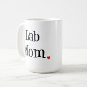 Labrador-Mama-Tasse Kaffeetasse (Vorderseite Links)