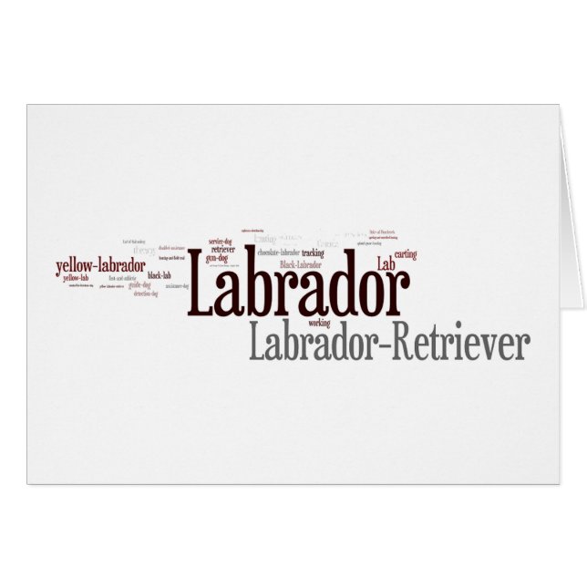 Labrador-Mashup (Vorderseite (Horizontal))