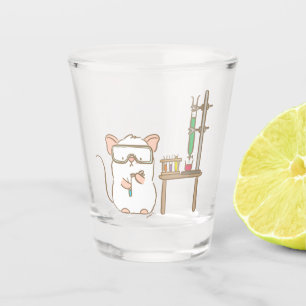 Labrador-Maus Schnapsglas
