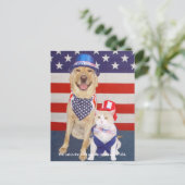 Labrador-Merkmale - Beliebt Postkarte (Stehend Vorderseite)