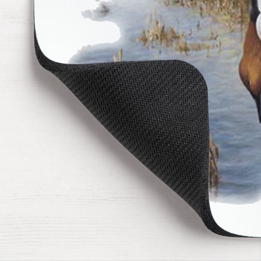 Labrador mit der Enten-Enten-Jagd Mousepad (Ecke)