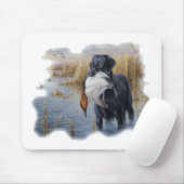 Labrador mit der Enten-Enten-Jagd Mousepad (Mit Mouse)