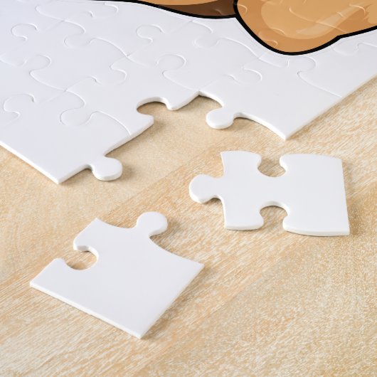 Labrador mit Sonnenbrille Puzzle (Seite)