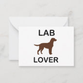 Labrador Mitteilungskarte (Vorderseite)