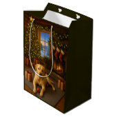 Labrador  mittlere geschenktüte (Rückseite Schrägansicht)