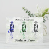 Labrador Monroe - Einladungsvorlage Einladung (Stehend Vorderseite)