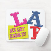 LABRADOR-MOTTO - WIR ERHALTEN ERGEBNISSE - MOUSEPAD (Mit Mouse)