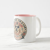 Labrador-Mutter Muttertag Guter Junge Zweifarbige Tasse (VorderseiteRechts)