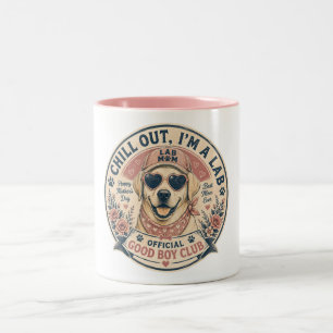 Labrador-Mutter Muttertag Guter Junge Zweifarbige Tasse