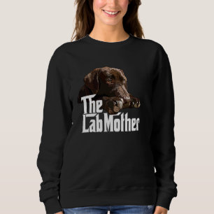 Labrador Mutterschokolade Mama Brown Labrador Retr Sweatshirt