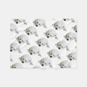 Labrador nach oben fleecedecke (Vorderseite (Horizontal))