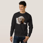 Labrador Nickerchen Time Sweatshirt (Vorne ganz)