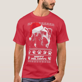 Labrador Niedlich Happy Holidays T-Shirt