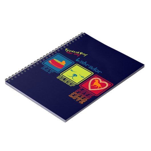 Labrador Notizblock (Linke Seite)