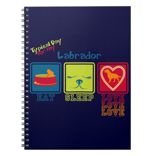 Labrador Notizblock (Vorderseite)