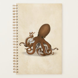 Labrador Octopus & Periodic Table Viktorianisch Na Planer