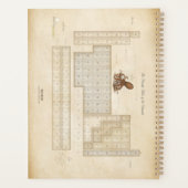 Labrador Octopus & Periodic Table Viktorianisch Na Planer (Rückseite)