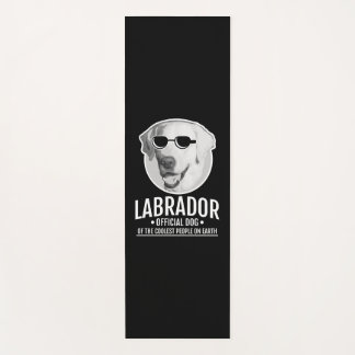 Labrador Offizieller Hund der Coolsten Menschen Yogamatte