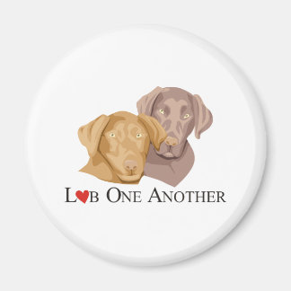 Labrador One Another Labrador Shirts Magnet