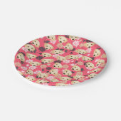 Labrador-Papierplatte Pappteller (Schrägansicht)