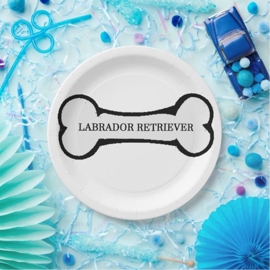 Labrador Pappteller (Party)